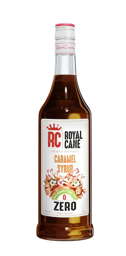 Сироп низкокалорийный Royal Cane Карамель 1л (Zero)